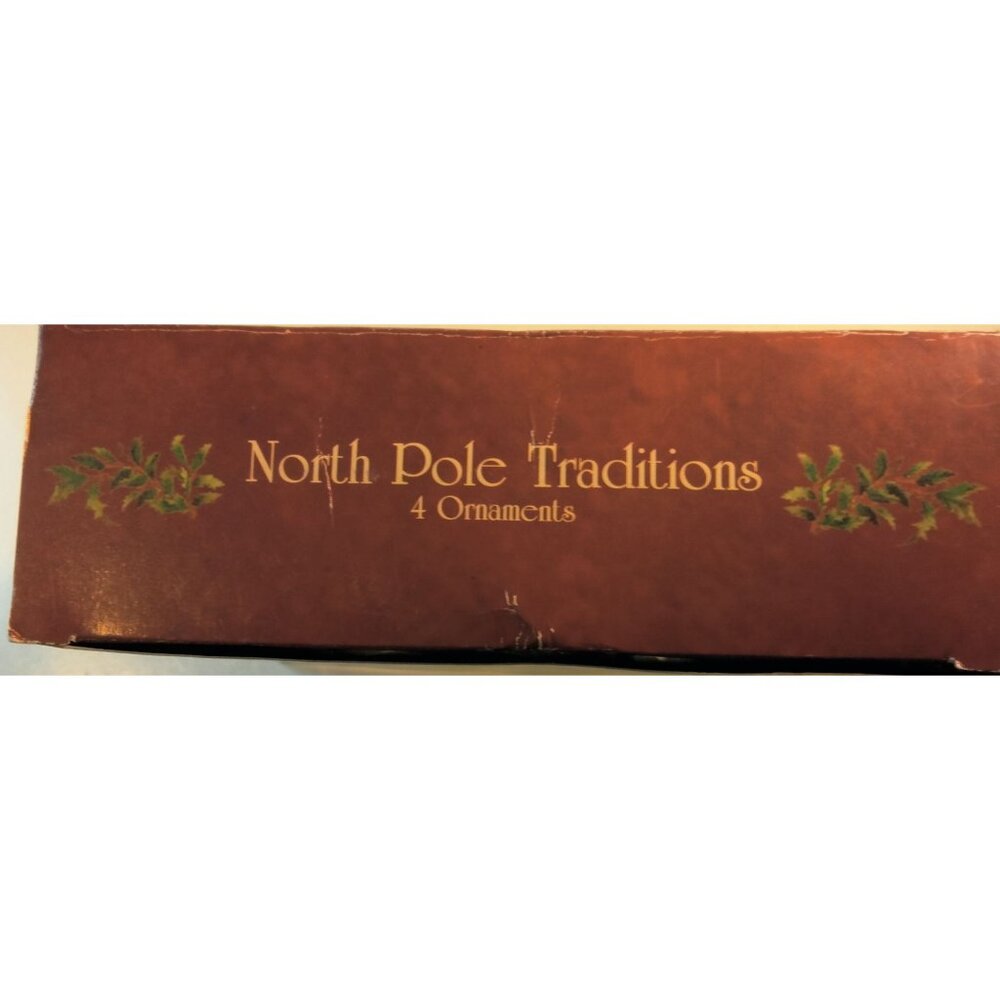 Bradford Christmas Ornament Silver  Glass  North Pole Traditions Franks Nursery - Picture 8 of 10